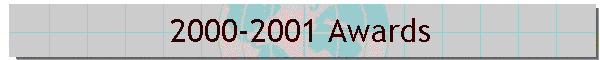 2000-2001 Awards