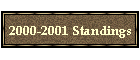 2000-2001 Standings